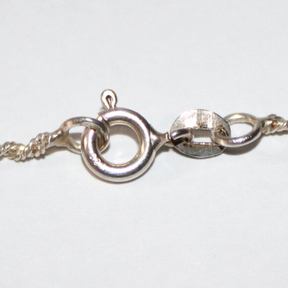 Vintage Western Onyx Sterling Silver Necklace - Picture 5 of 7